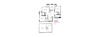 Pinnacle Floor Plan at Metropolis Apartments, IRVINE