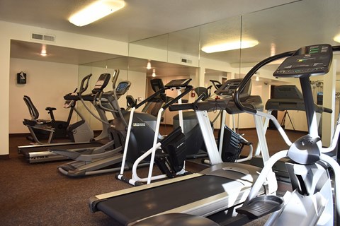 Fitness Center at Encino Palms Apartments, Encino, CA, 91316