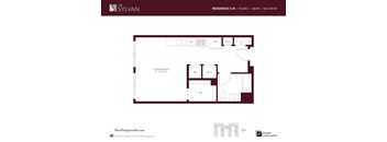 A floor plan for a property rented through RentTheSylvanNJ.com.