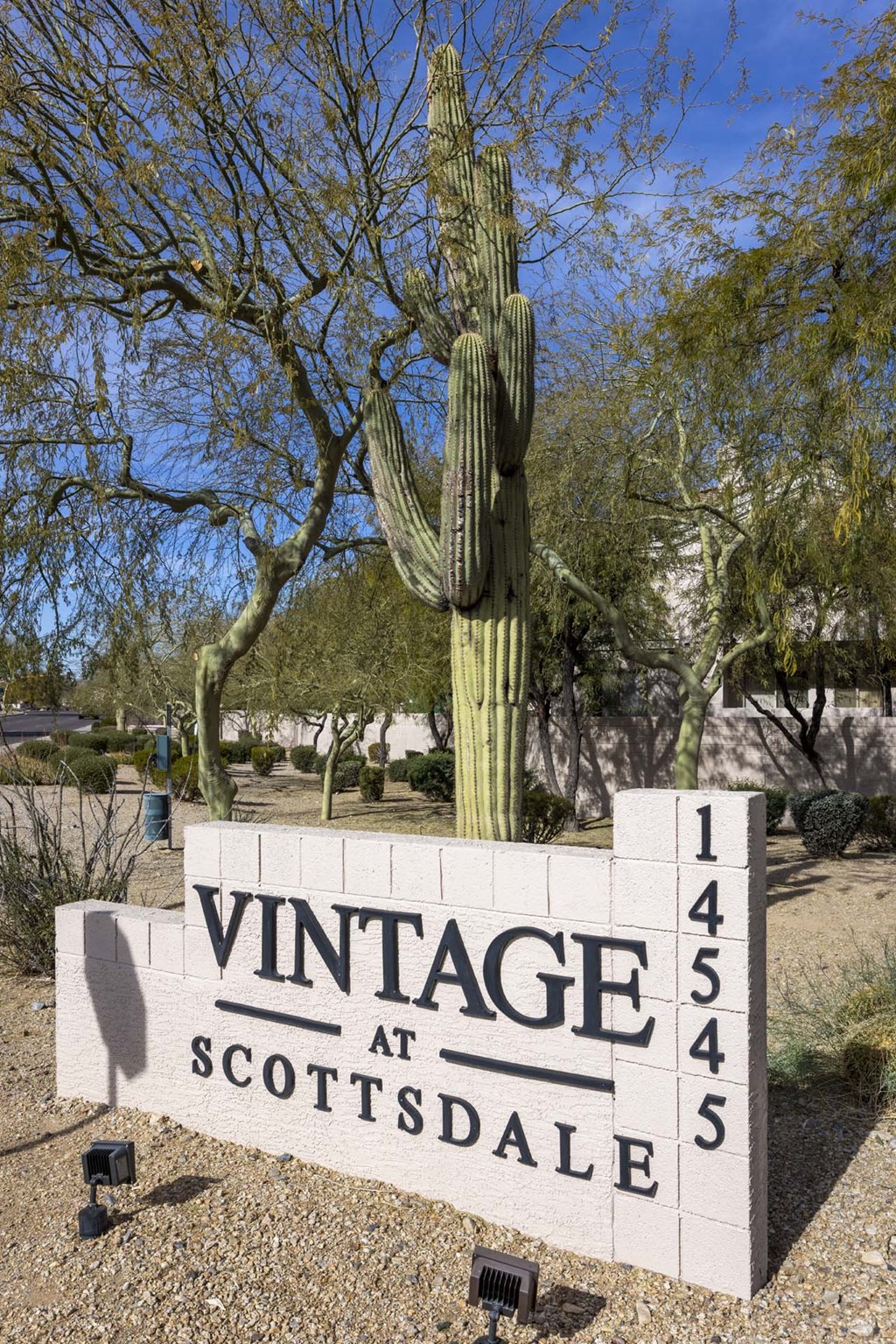Property Signage at Vintage at Scottsdale, Arizona