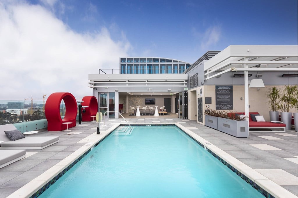 Sparkling Pool  at LUX by Garden*, San Diego, California