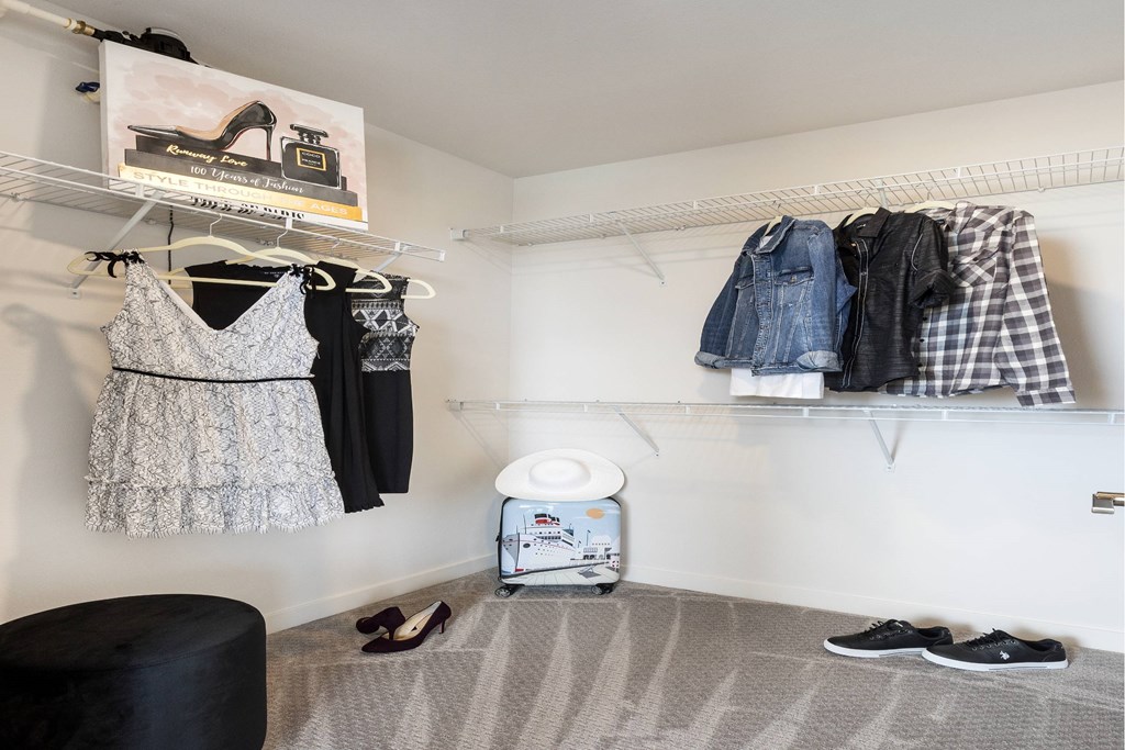 Large Closet at LUX by Garden*, California, 92122