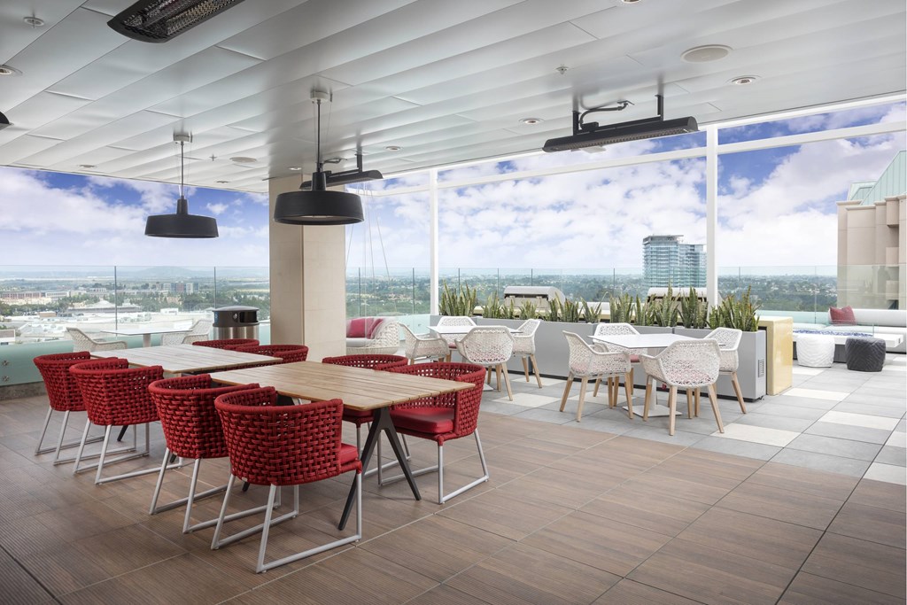 Rooftop Patio at LUX by Garden*, California