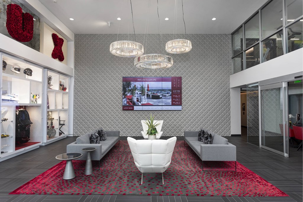 Lounge With TV at LUX by Garden*, California