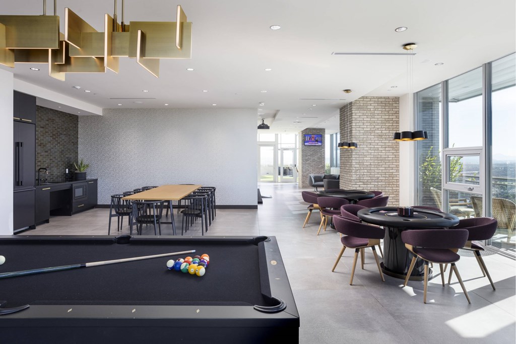 Billiards Table at LUX by Garden*, San Diego