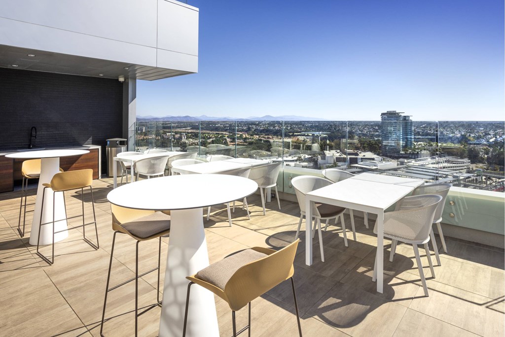 Rooftop Patio at LUX by Garden*, San Diego, CA, 92122