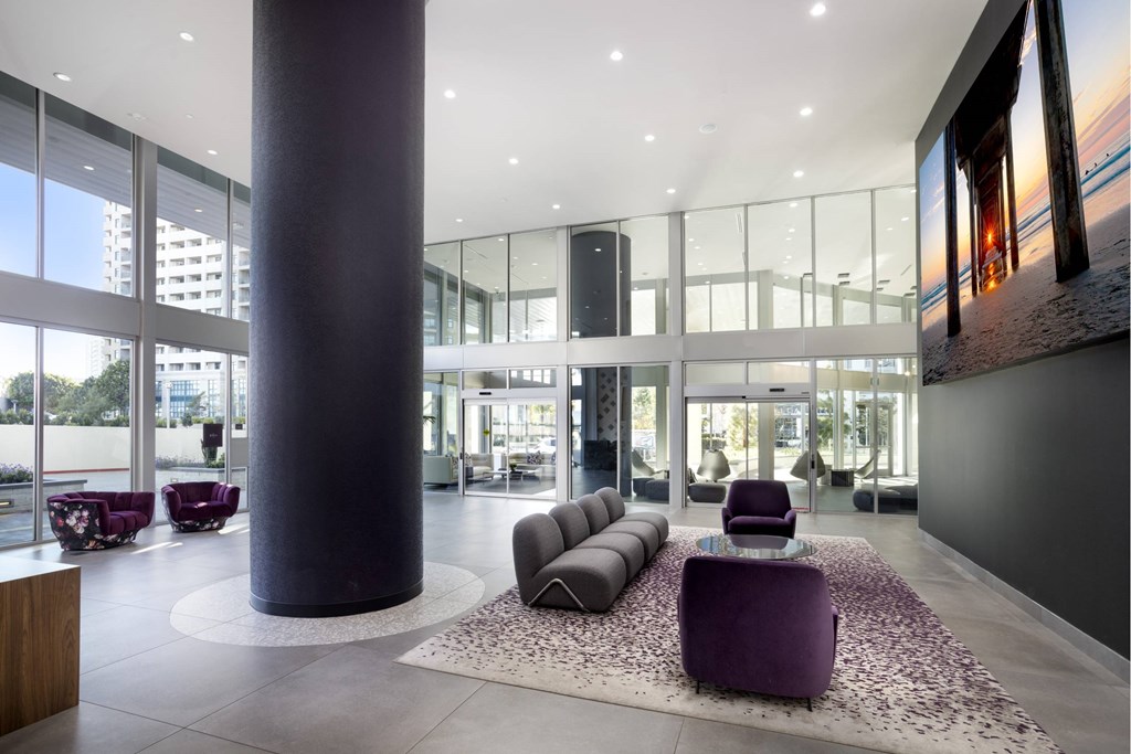 Large Lobby Area at LUX by Garden*, San Diego, 92122