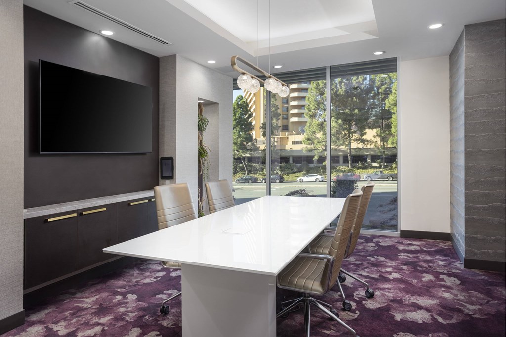 A conference room at LUX by Garden*, San Diego, 92122