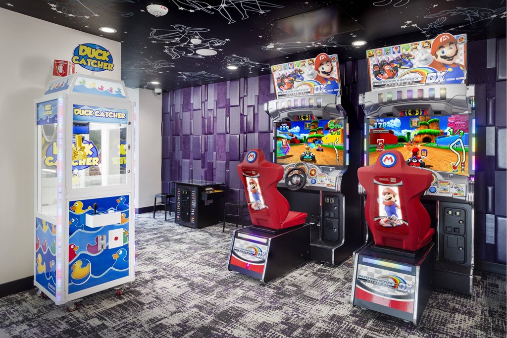 Game Arcade at LUX by Garden*, California, 92122