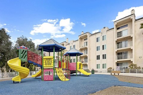 Playground at La Regencia Apartments, California, 92122