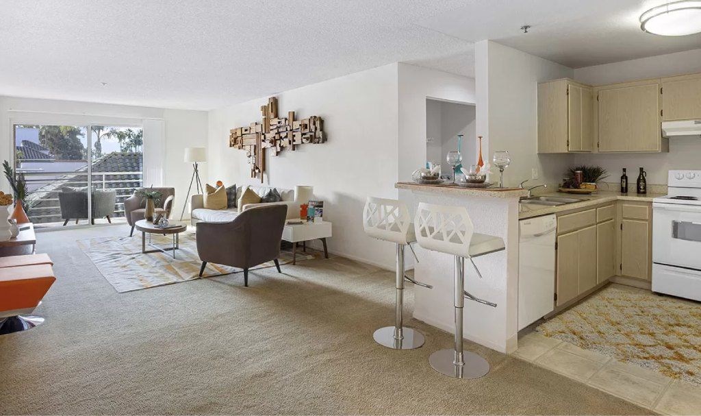 at La Regencia Apartments, San Diego, CA, 92122