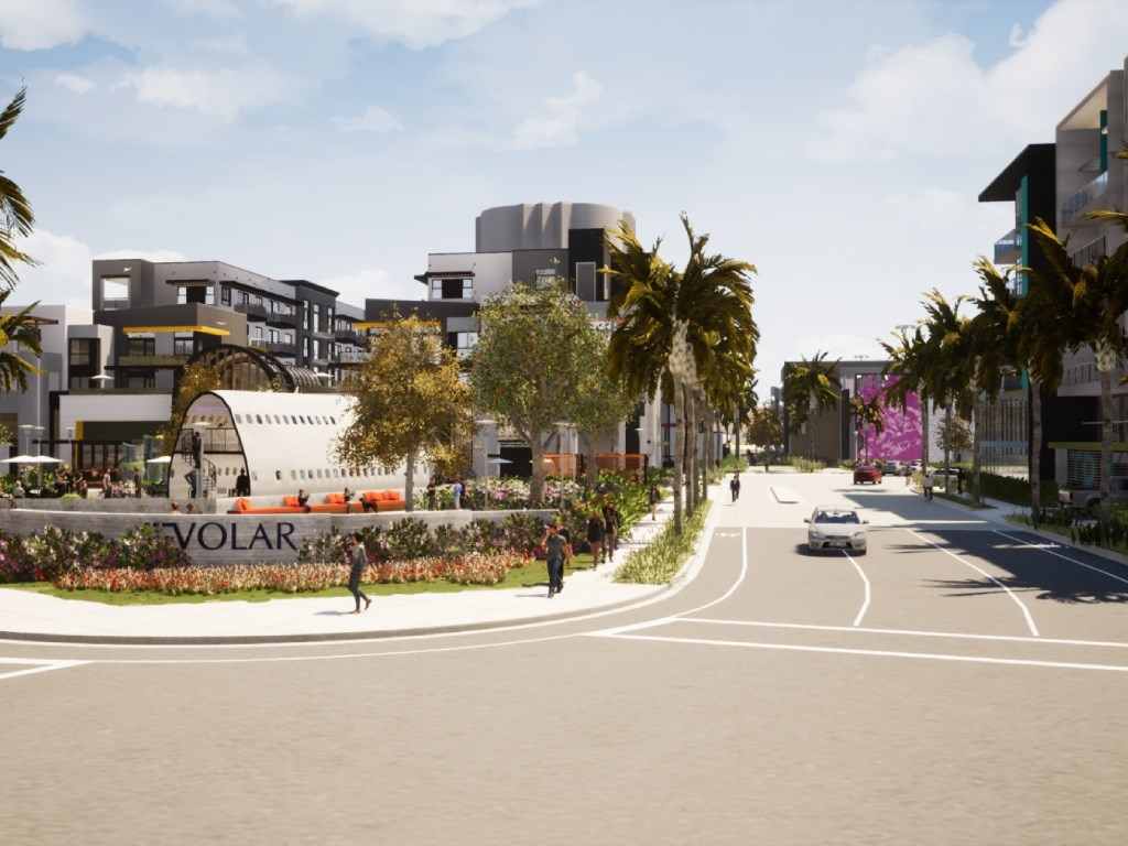 Entryway at Volar Apartments, California, 92612