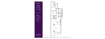 2B-10B_Upgraded Floor Plan at LUX by Garden*, San Diego, California