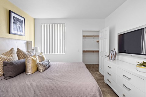 Bedroom With Closet at Costa Verde Village Apartments, San Diego