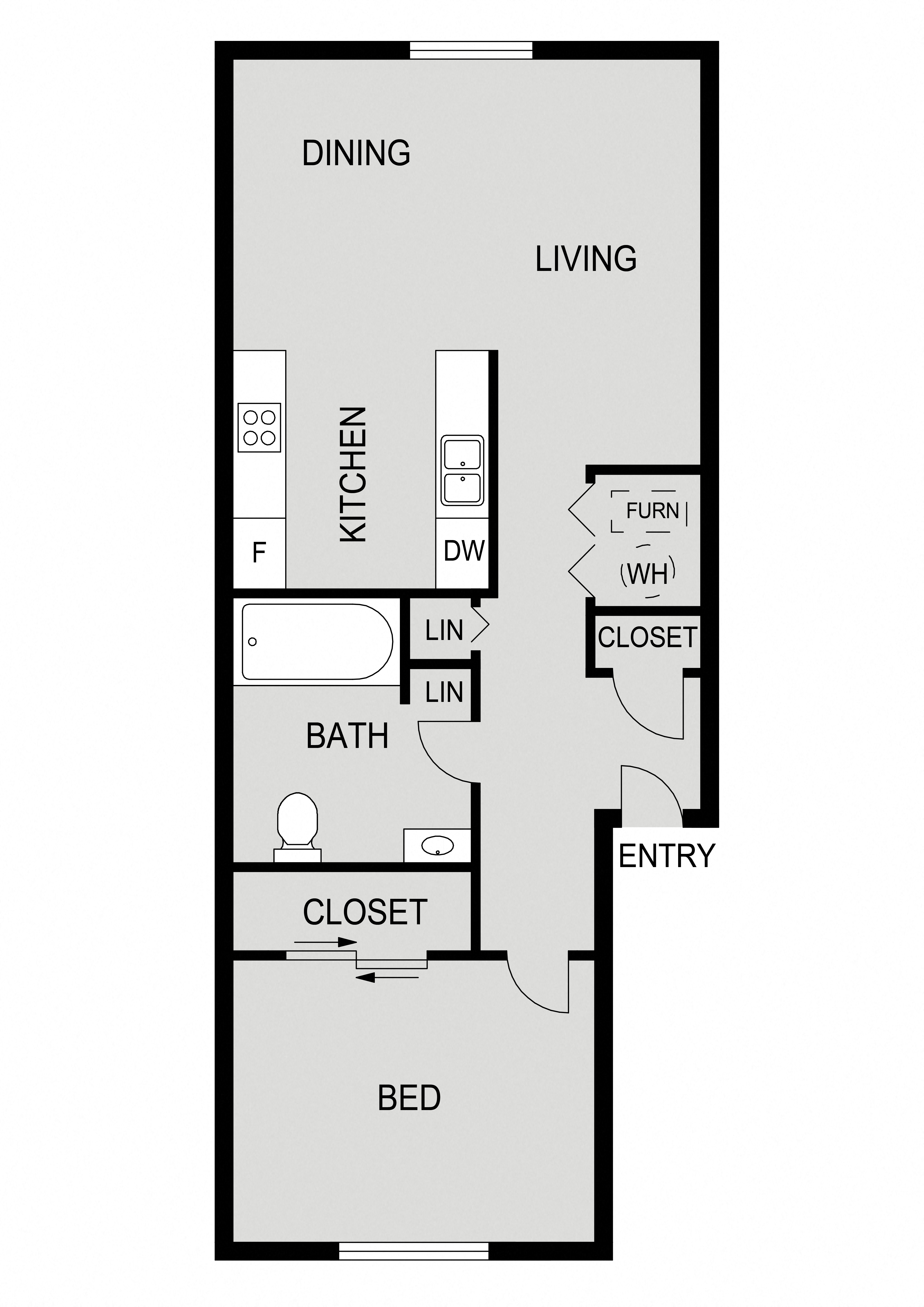 1 BED NOT AFFORDABLE HOUSING