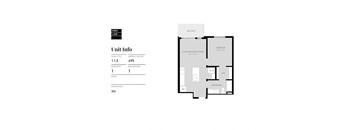floor plan  the unit info 1300sf