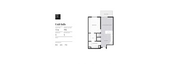 floor plan of the unit into residences