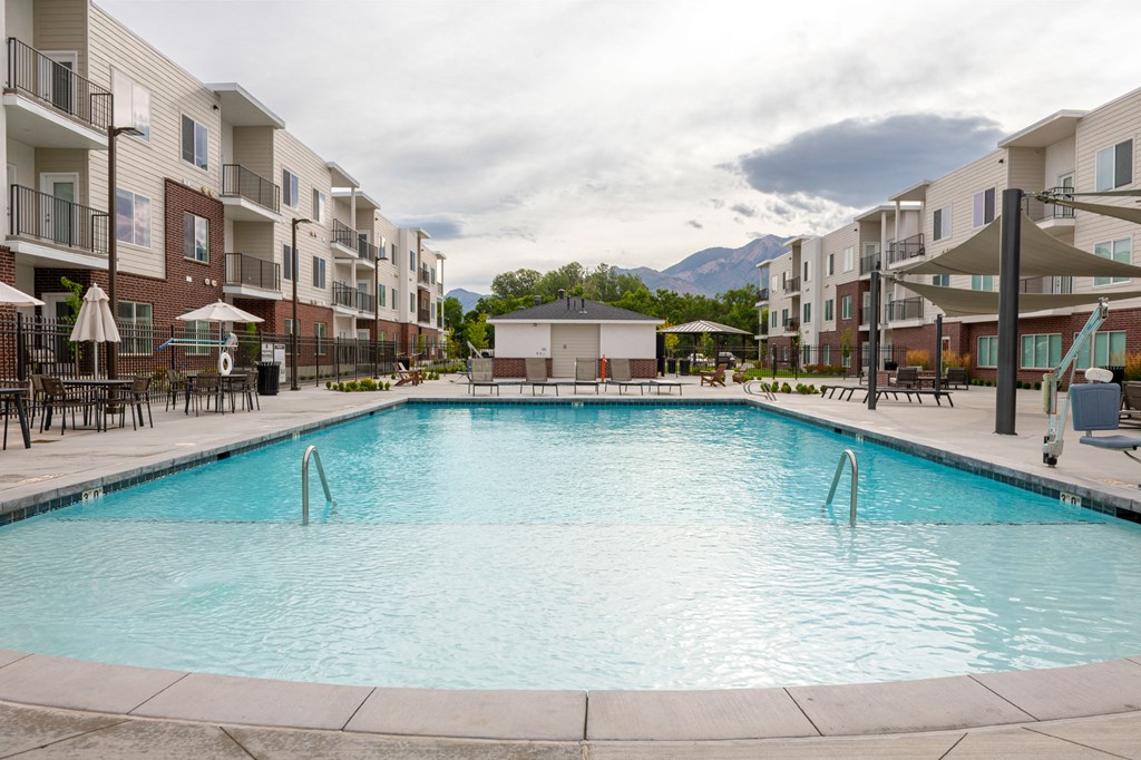 take a dip in our resort style swimming pool