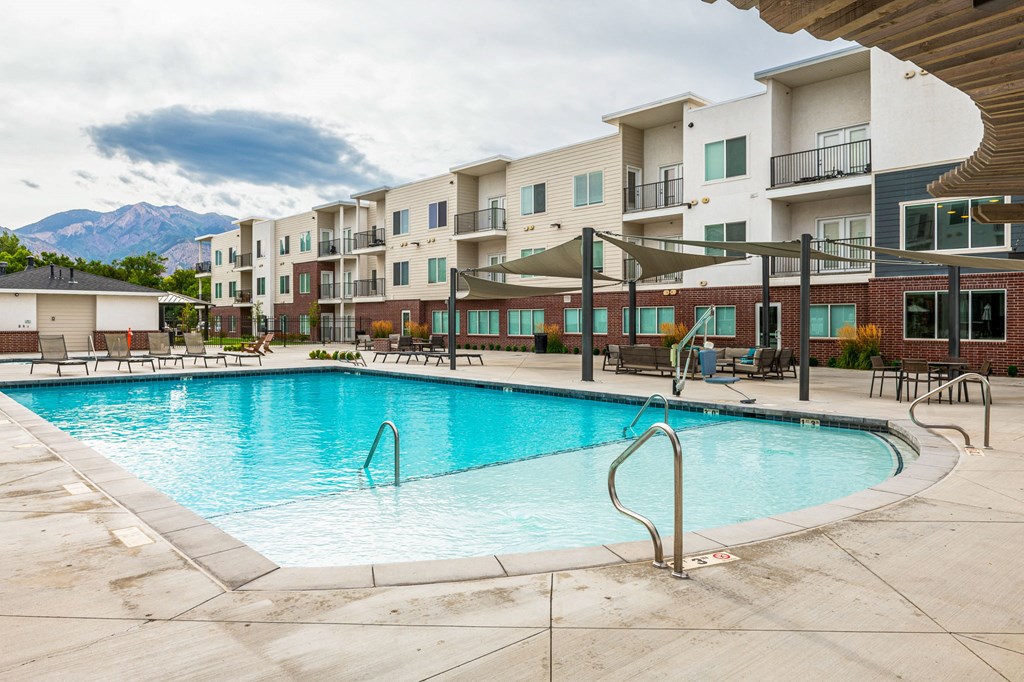 take a dip in our resort style swimming pool