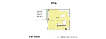 1 BED (21-1A)
