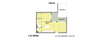 1 BED (21-1B)