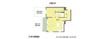 1 BED (1F)