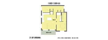 1 BED + DEN (21-1DENA)
