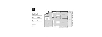 a floor plan of a building with floor plans of different floors