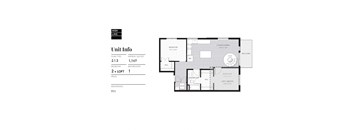 the floor plan of unit into residences