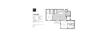 the floor plan of unit into residences