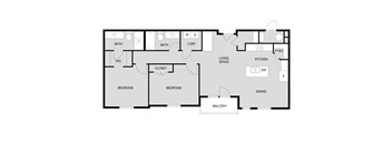 a floor plan of a house