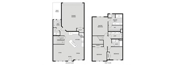 a floor plan of a house