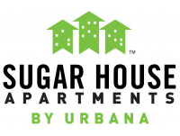 a picture of two green houses on a green screen at Sugar House Apartments By Urbana, Salt Lake City, UT, 84105