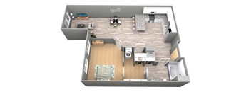 Birch - 3D - Vivere Floor Plan