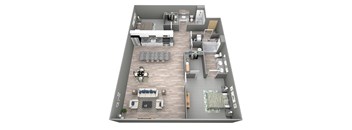 Dopplebock - 3D Floor Plan - Benson Lights