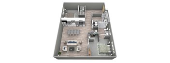 Dunkel - 3D Floor Plan - Benson Lights