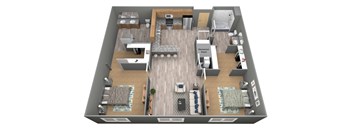 Florence - 3D - Vivere Floor Plan