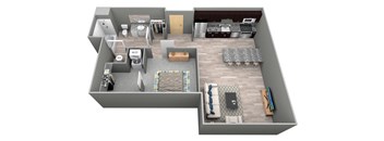 Lager - 3D Floor Plan - Benson Lights