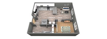 Magnolia - 3D - Vivere Floor Plan