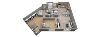 Oakridge - 3D - Vivere Floor Plan
