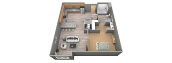 Partridge I - 3D - Vivere Floor Plan