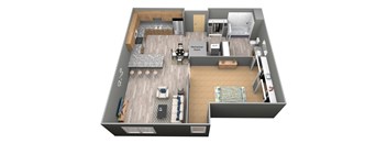 Partridge II - 3D - Vivere Floor Plan