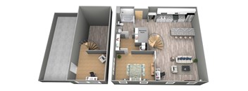 Primrose - 3D - Vivere Floor Plan