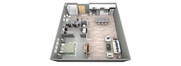 Stout - 3D Floor Plan - Benson Lights