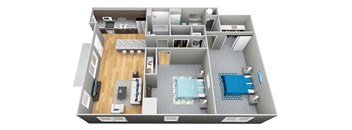The Buford 3D Floor Plan - The Corvina