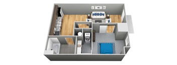 The Gallagher Floor Plan 3D - The Corvina