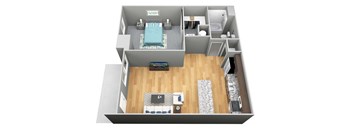 The Jewell 3D Floor Plans - The Corvina