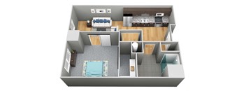The Kimball Floor Plan 3D - The Corvina