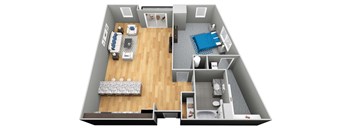 The Olson 3D Floor Plan - The Corvina