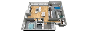 The Orpheum 3D Floor Plan - The Corvina